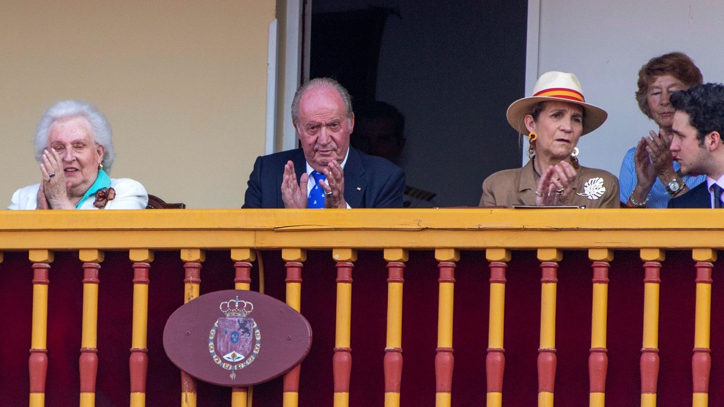 El rey Juan Carlos, en su último compromiso público. (EFE)