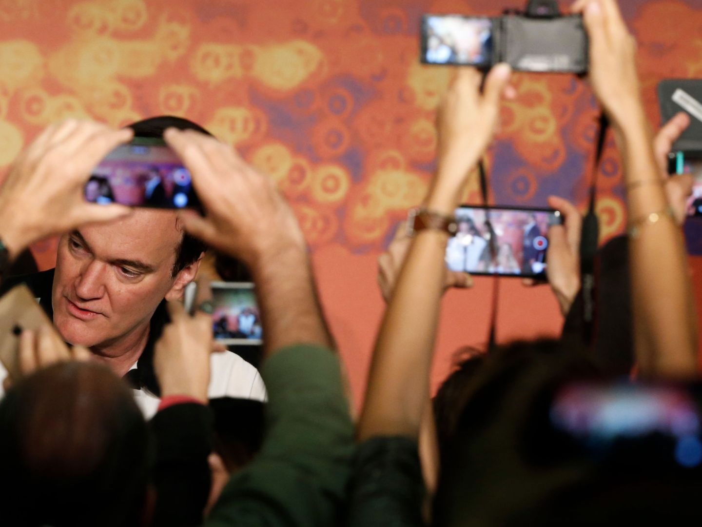 Tarantino, foco de atención. (Reuters)