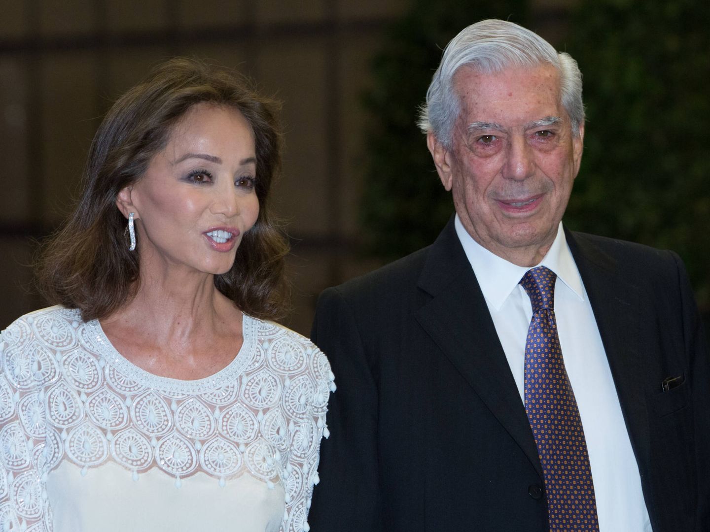 Isabel Preysler y Mario Vargas Llosa en 2016. (Getty)