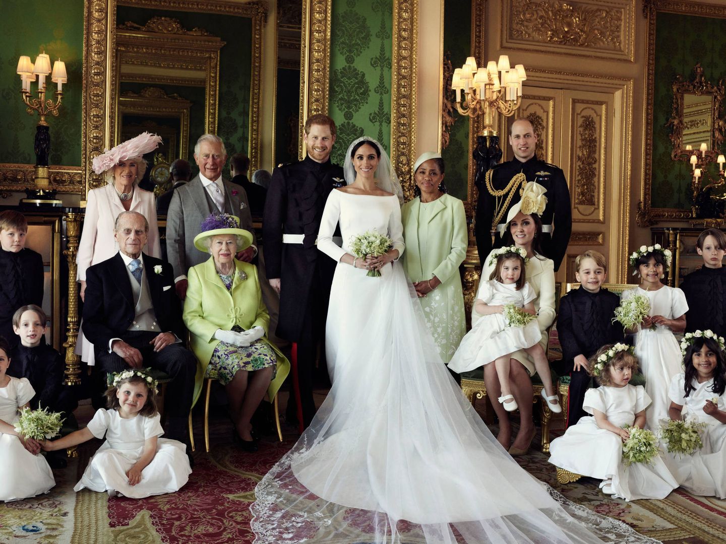 La familia real, al completo. (Alexi Lubomirski)