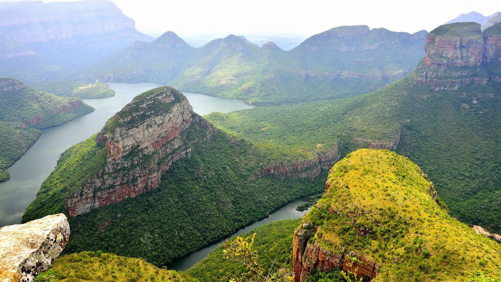 Foto: El espectacular Blyde River Canyon desde la Ventana de Dios. (Fotos: Turismo Sudáfrica)