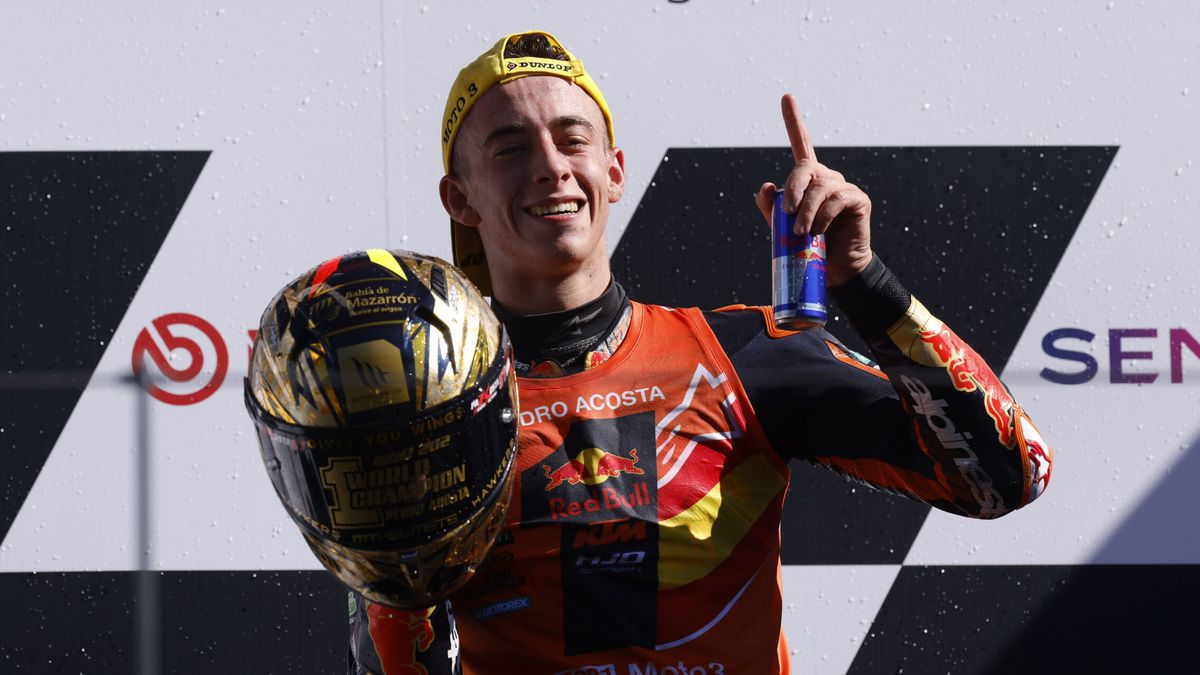 Pedro Acosta, el niño maravilla del motociclismo español: campeón del Mundial