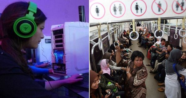 Foto: Algunos vagones de metro o eventos de videojuegos son exclusivos para mujeres.