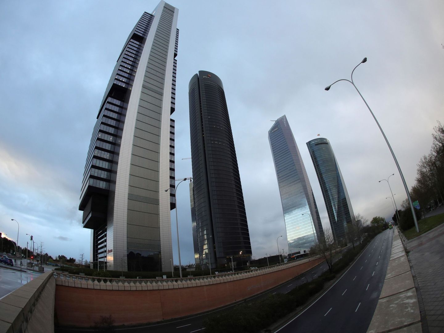 Las cuatro torres de Madrid. (EFE)