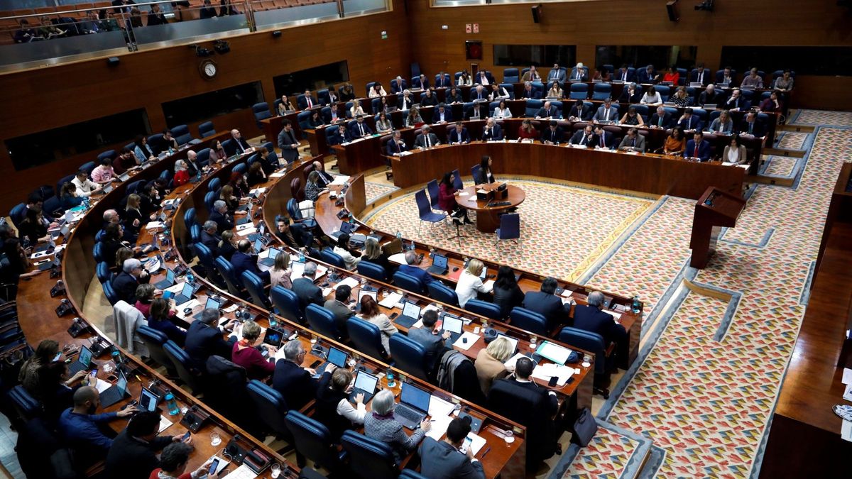 La Asamblea de Madrid suspende su actividad durante 15 días ante el coronavirus