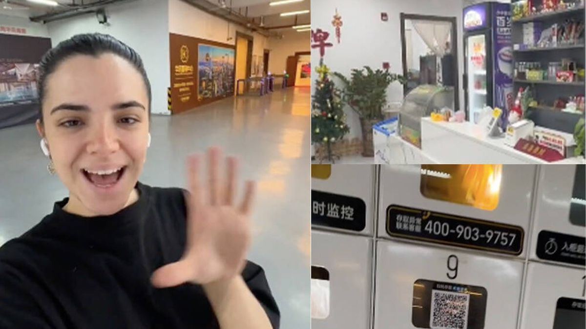 "Vivo en la planta 50": una española que vive en China enseña todo lo que puede hacer sin tener que salir de su edificio