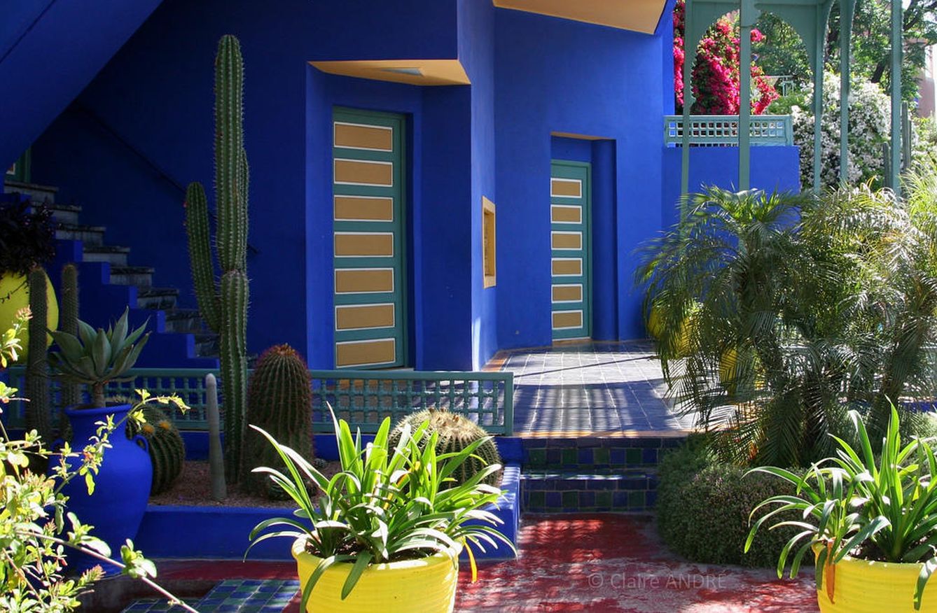 Los Jardines Majorelle, el capricho marroquí de Yves Saint Laurent.