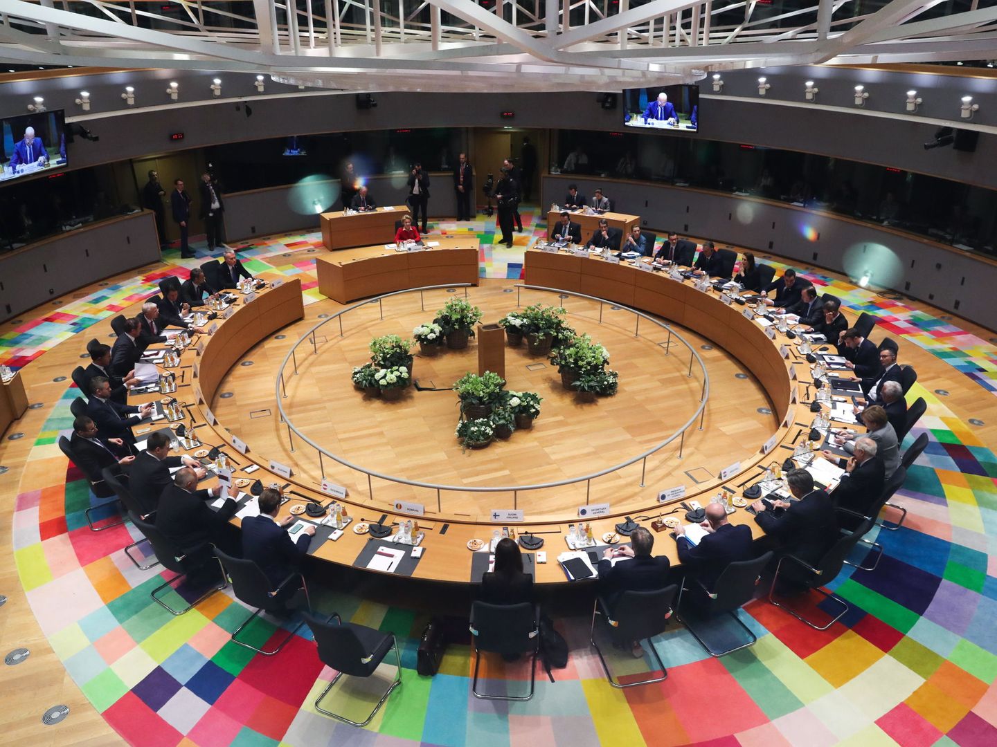 Reunión del Consejo Europeo en Bruselas. (EFE)