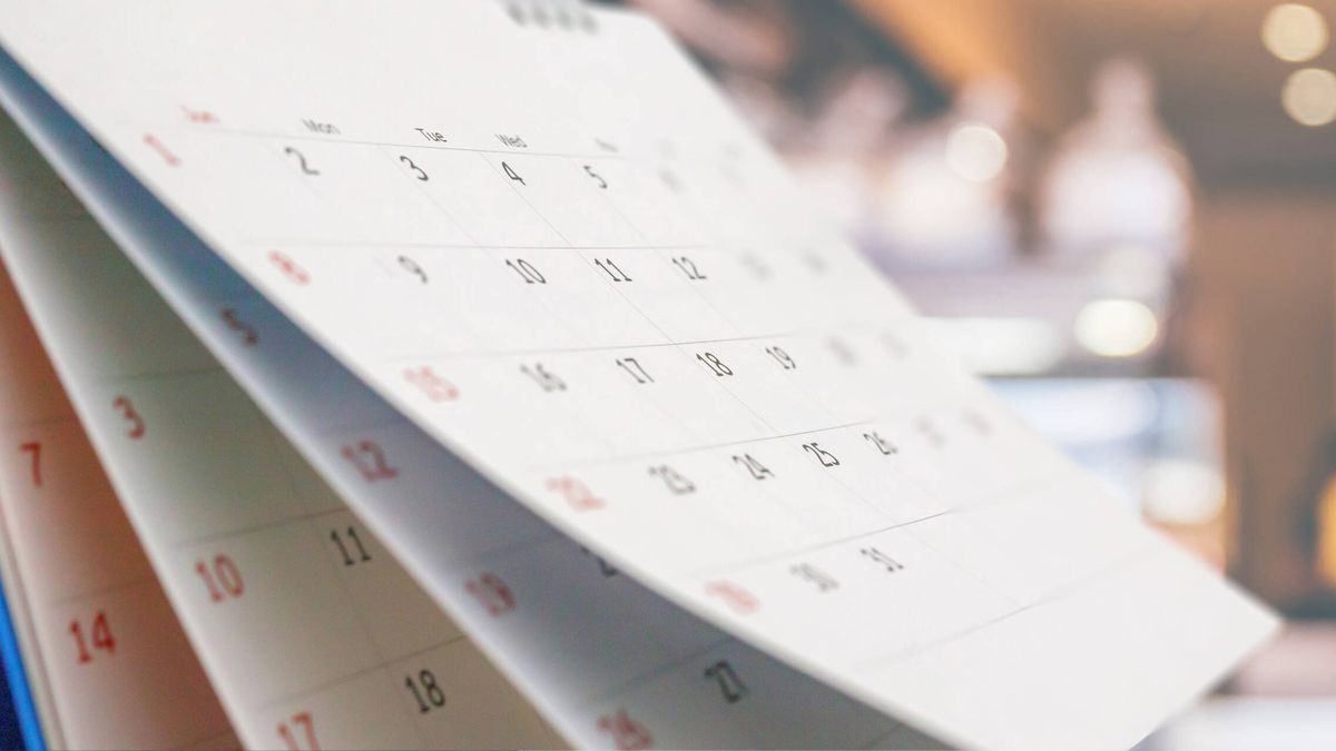 Calendario laboral de 2023: días festivos, puentes y Semana Santa