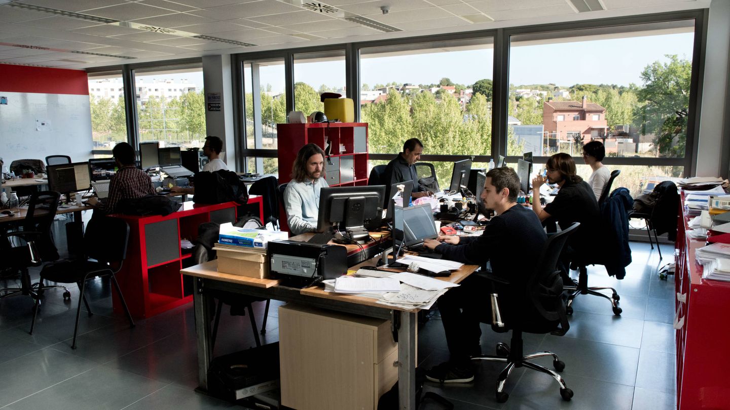 La oficina de Tviso en Barcelona