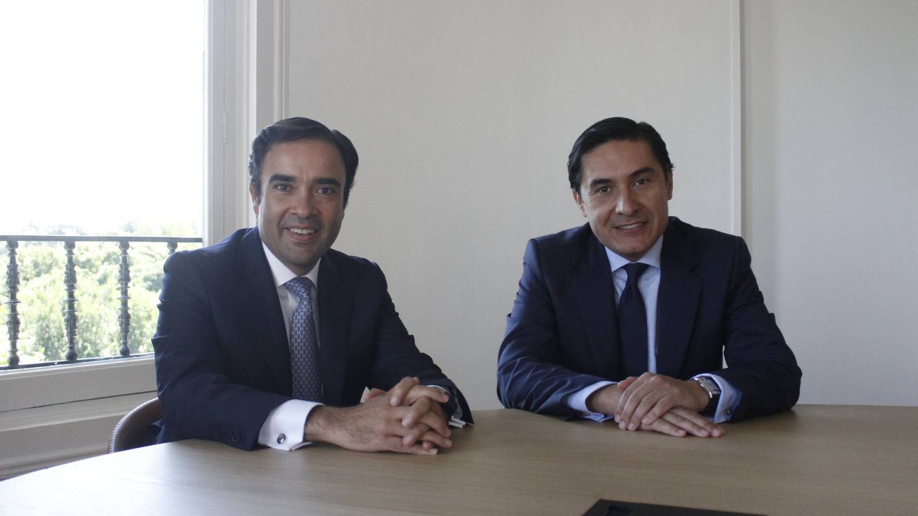 Foto: Felipe Quintero, socio responsable de la oficina de España de Martínez Quintero; y Camilo Martínez, socio director de Martínez Quintero. (Cedida)