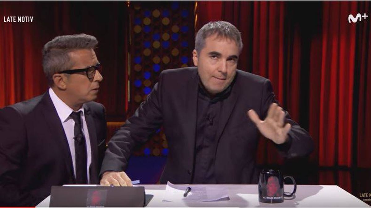 Ferreras se cuela en 'Late Motiv' de Buenafuente: "Llevaba 10 minutos sin salir"