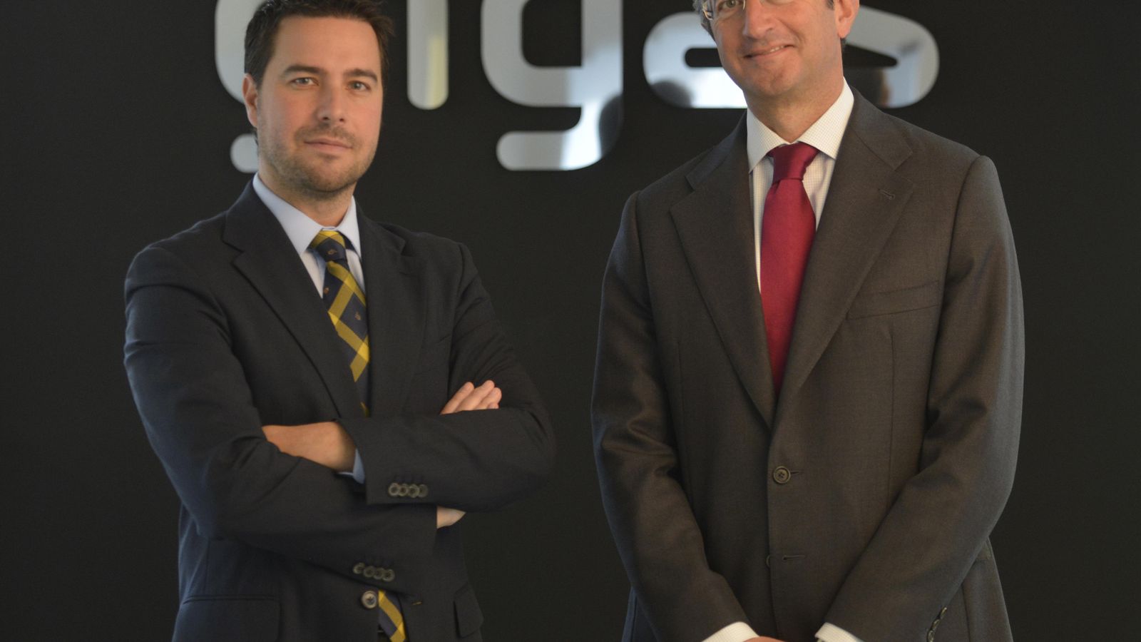 Foto: Los co-fundadores de Gigas, Diego Cabezudo, CEO, y Moisés Israel, presidente.