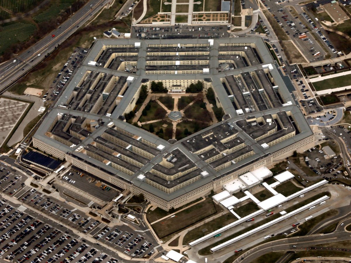 Foto: El Pentágono visto desde el aire.