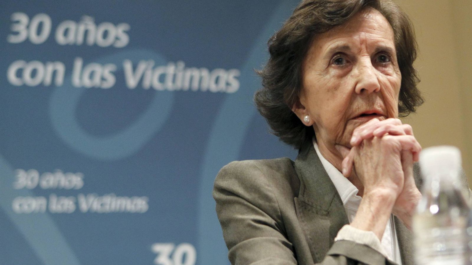 Foto: Ana María Vidal-Abarca, primera presidenta de la Asociación Víctimas del Terrorismo. (EFE)
