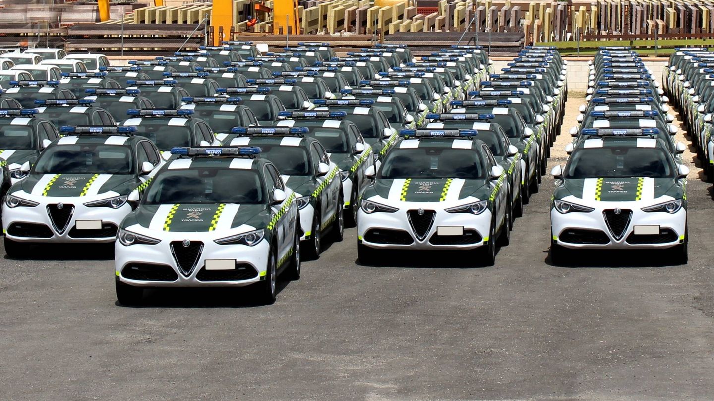 La Guardia Civil de Tráfico recibía en diciembre 301 unidades del Alfa Romeo Stelvio con motor diésel.