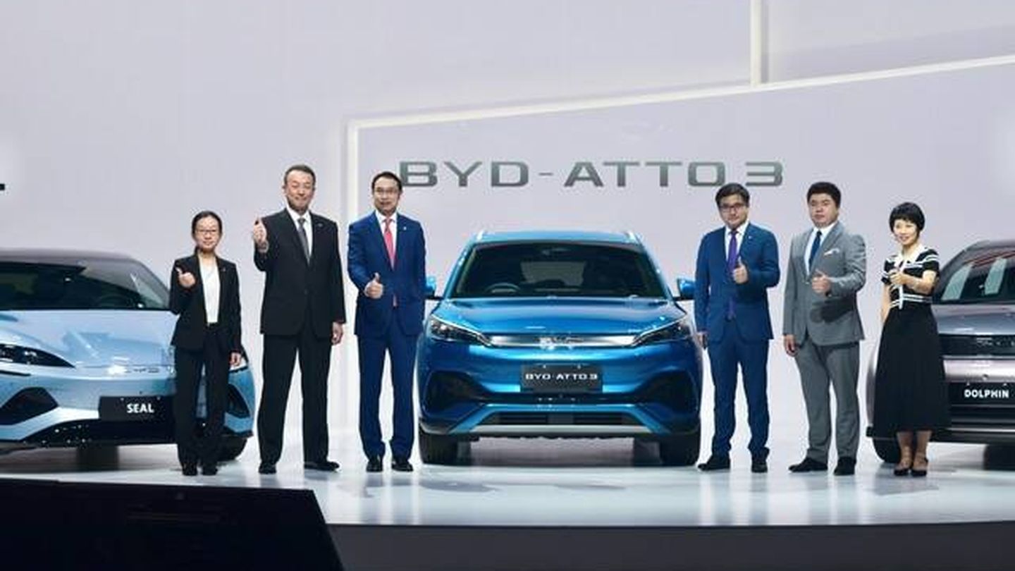 BYD acaba de entrar en el mercado japonés con tres nuevos modelos.
