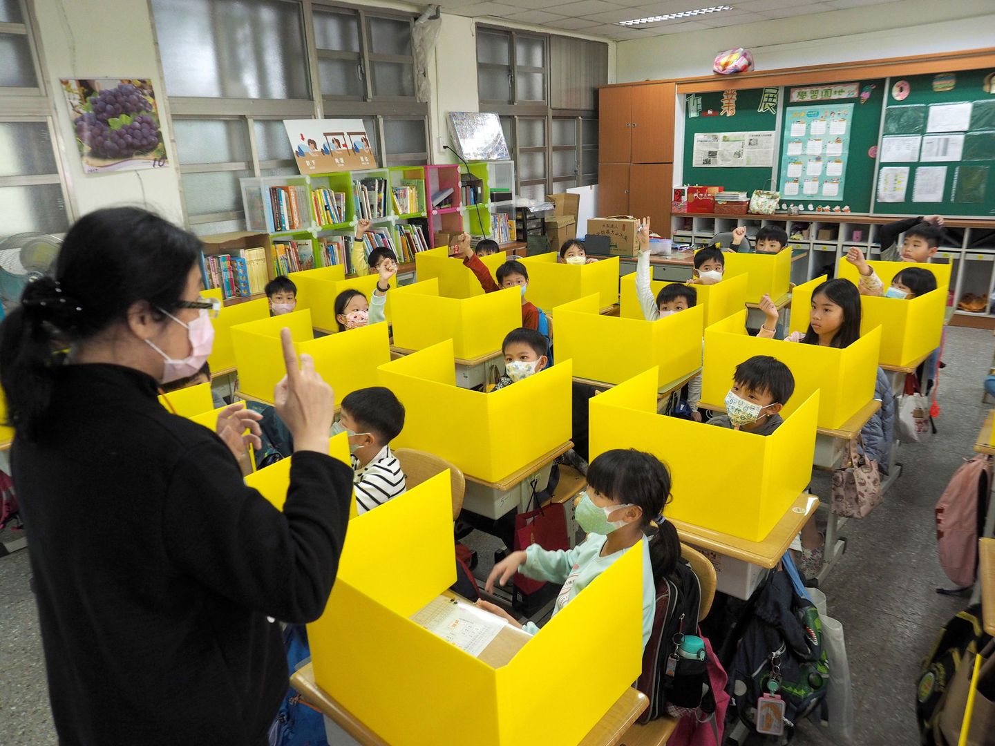 Una escuela en Taipei (Taiwan). EFE
