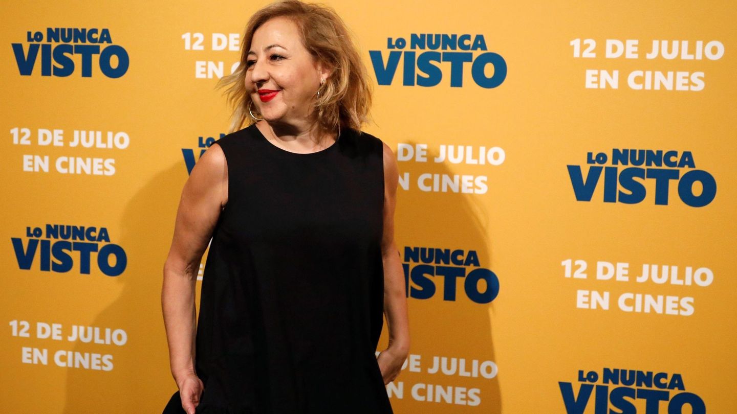 Carmen Machi, en el preestreno de 'Lo nunca visto', el pasado mes de julio. (EFE)