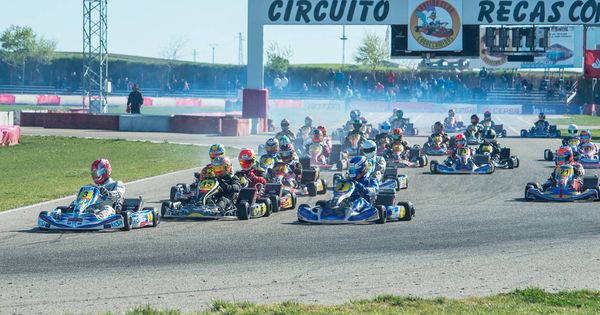 Foto: Una competición de karts en el circuito de Recas (RFEA)