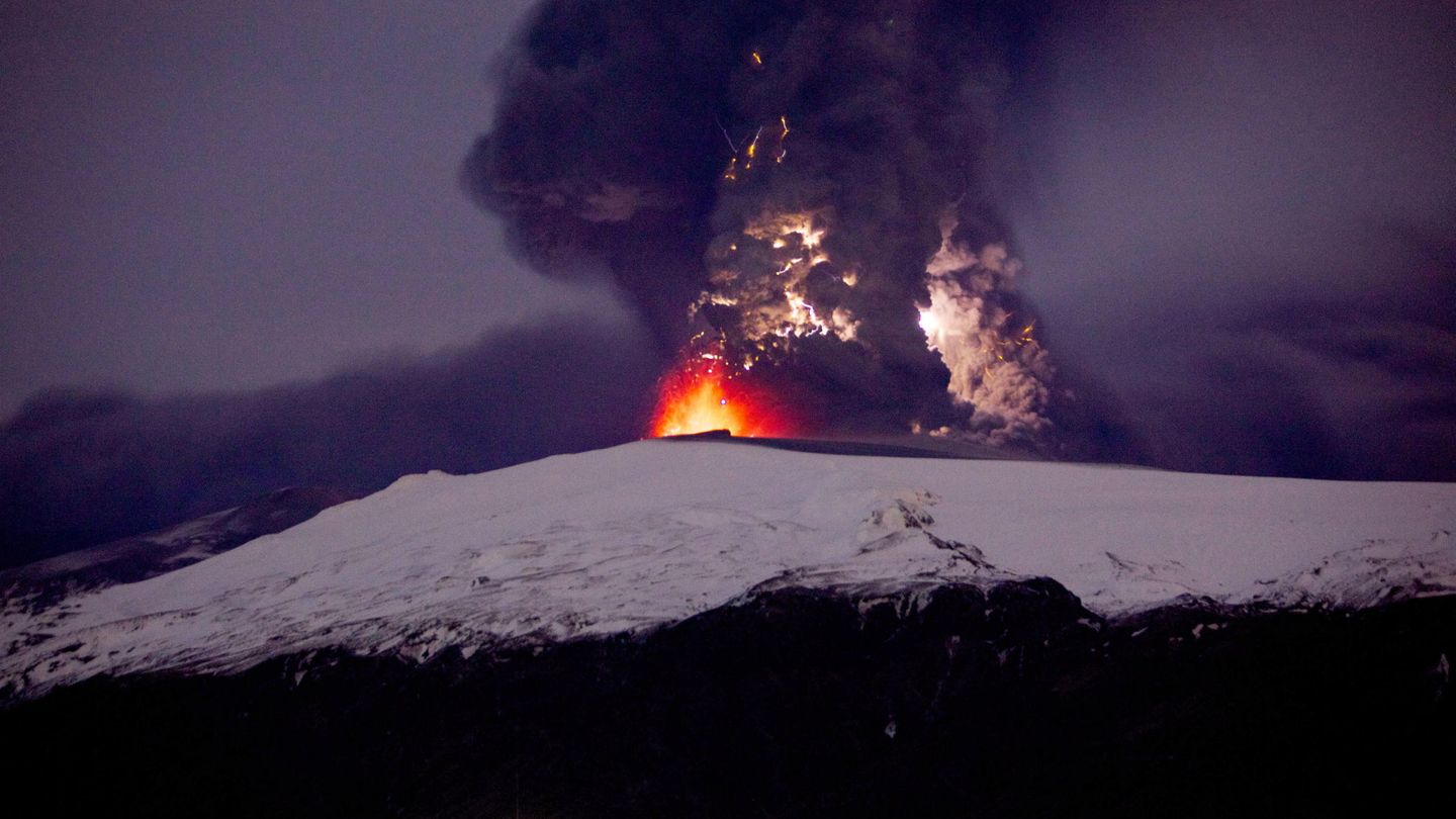 El volcán Eyjafjallajökull en 2010. (EFE)