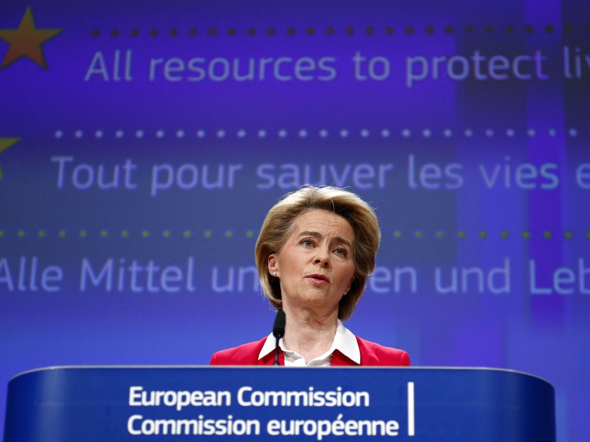 Foto: La presidenta de la Comisión Europea, Ursula Von der Leyen. (EFE)