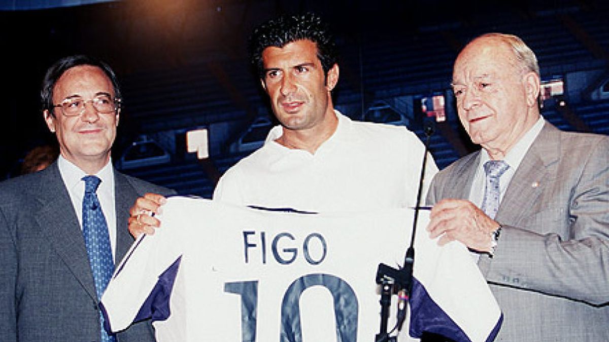 Luis Figo reconoce que se fue al Real Madrid "por una cuestión de prestigio"