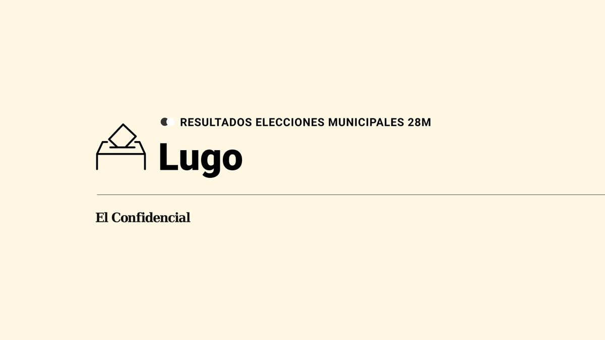 Ganador en directo y resultados en Lugo en las elecciones municipales del 28M de 2023