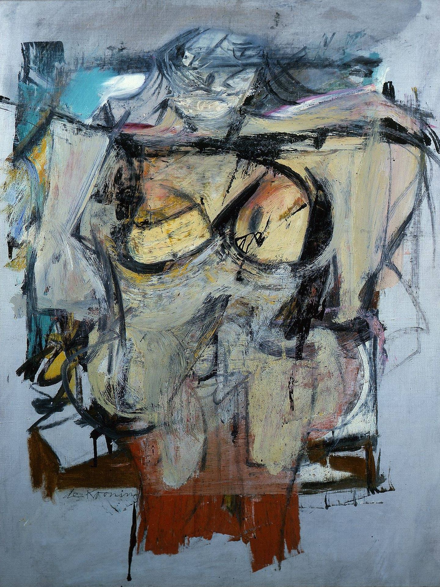 'Mujer-Gris', el cuadro perdido de De Kooning.