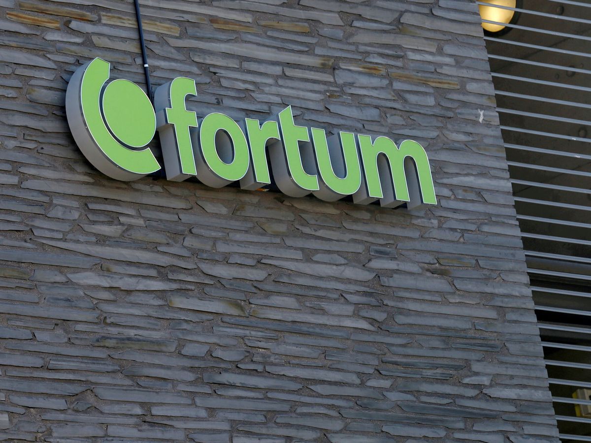 Foto: Logo de la energética Fortum en su sede de Espoo, Finlandia. (REUTERS/Ints Kalnins)