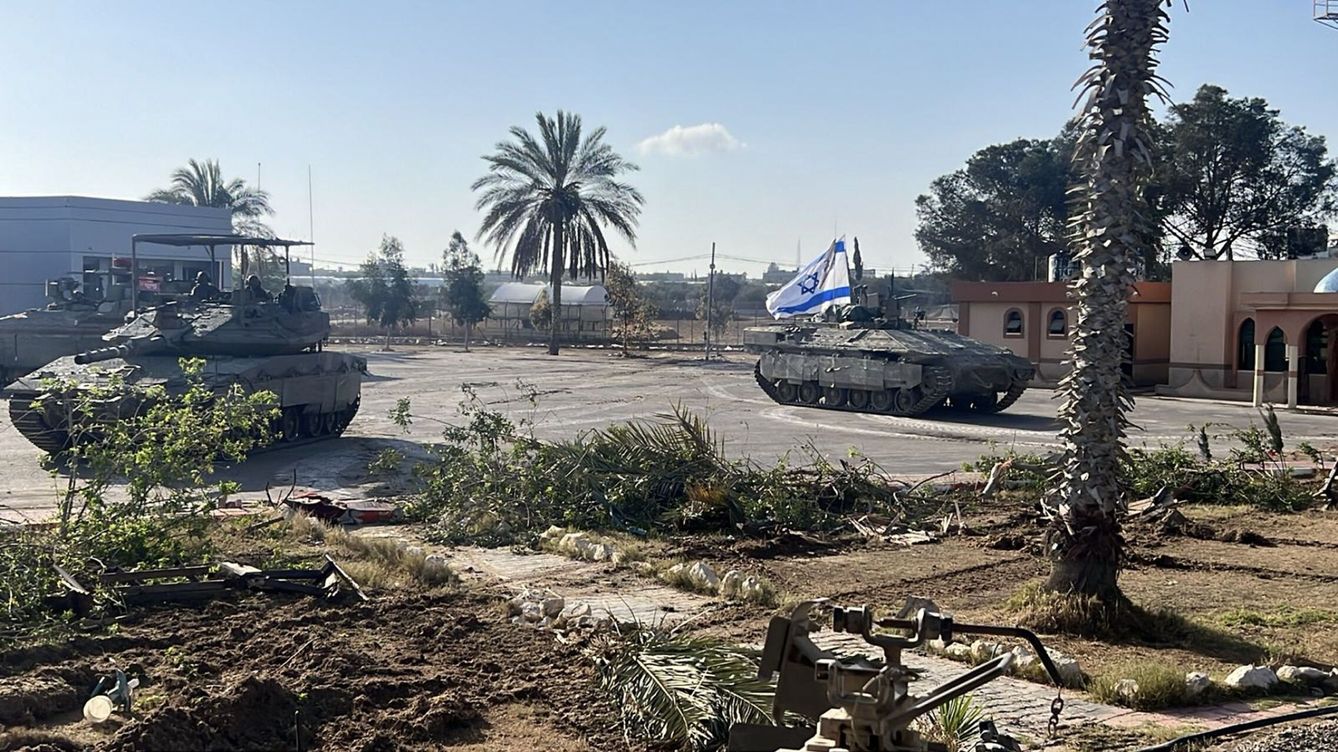 Foto: El Ejército de Israel toma el control de Rafah con tanques. (EFE/IDF)