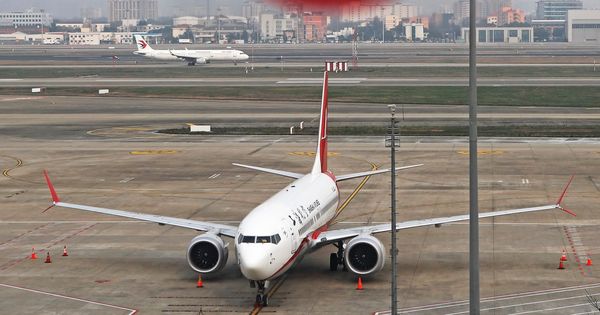 Foto: Un avión de pasajeros 737 Max 8, en China. (EFE)