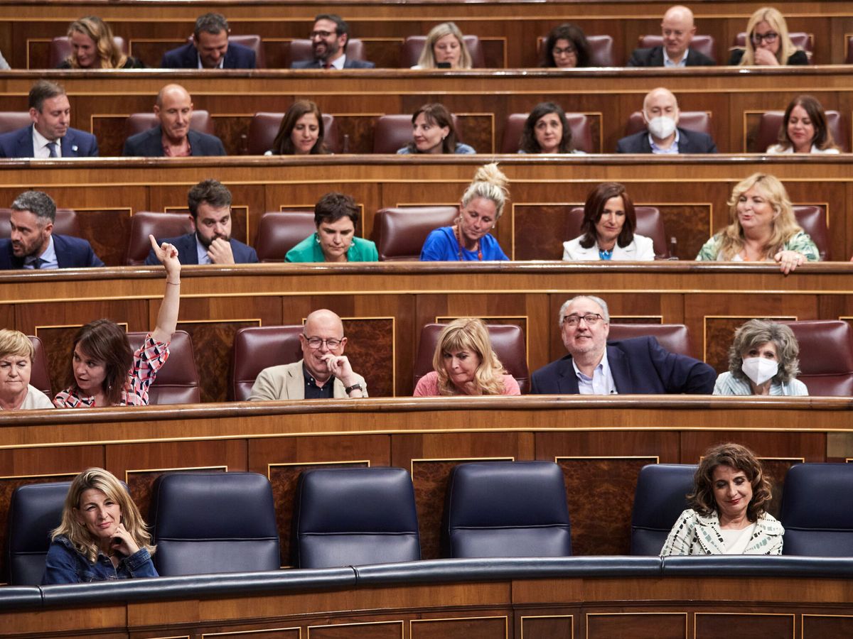 Foto: Vista general del Congreso de los Diputados. (EFE/Miguel Osés)