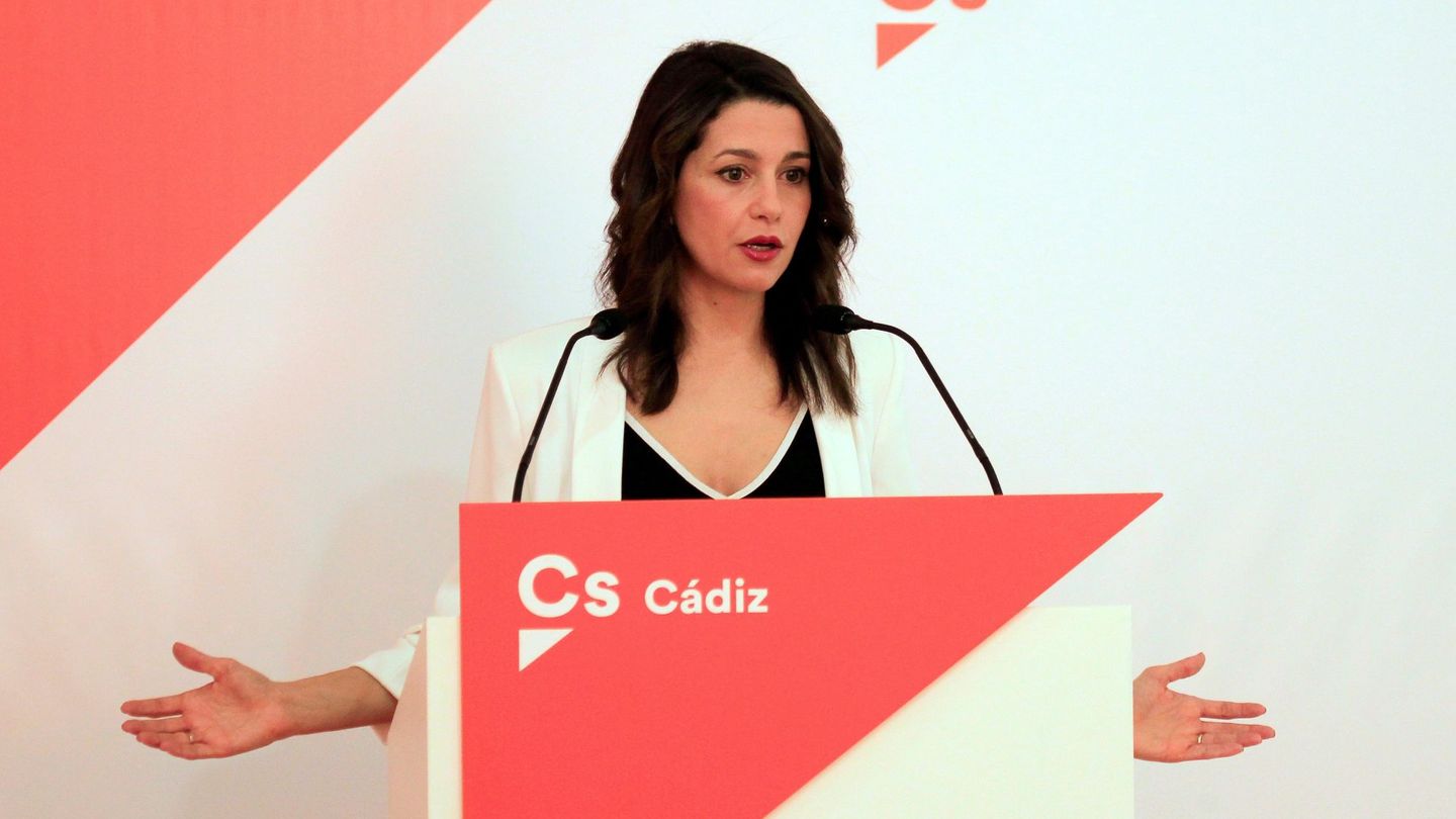 La portavoz nacional de Ciudadanos (Cs) y líder del partido en Cataluña, Inés Arrimadas. (EFE)