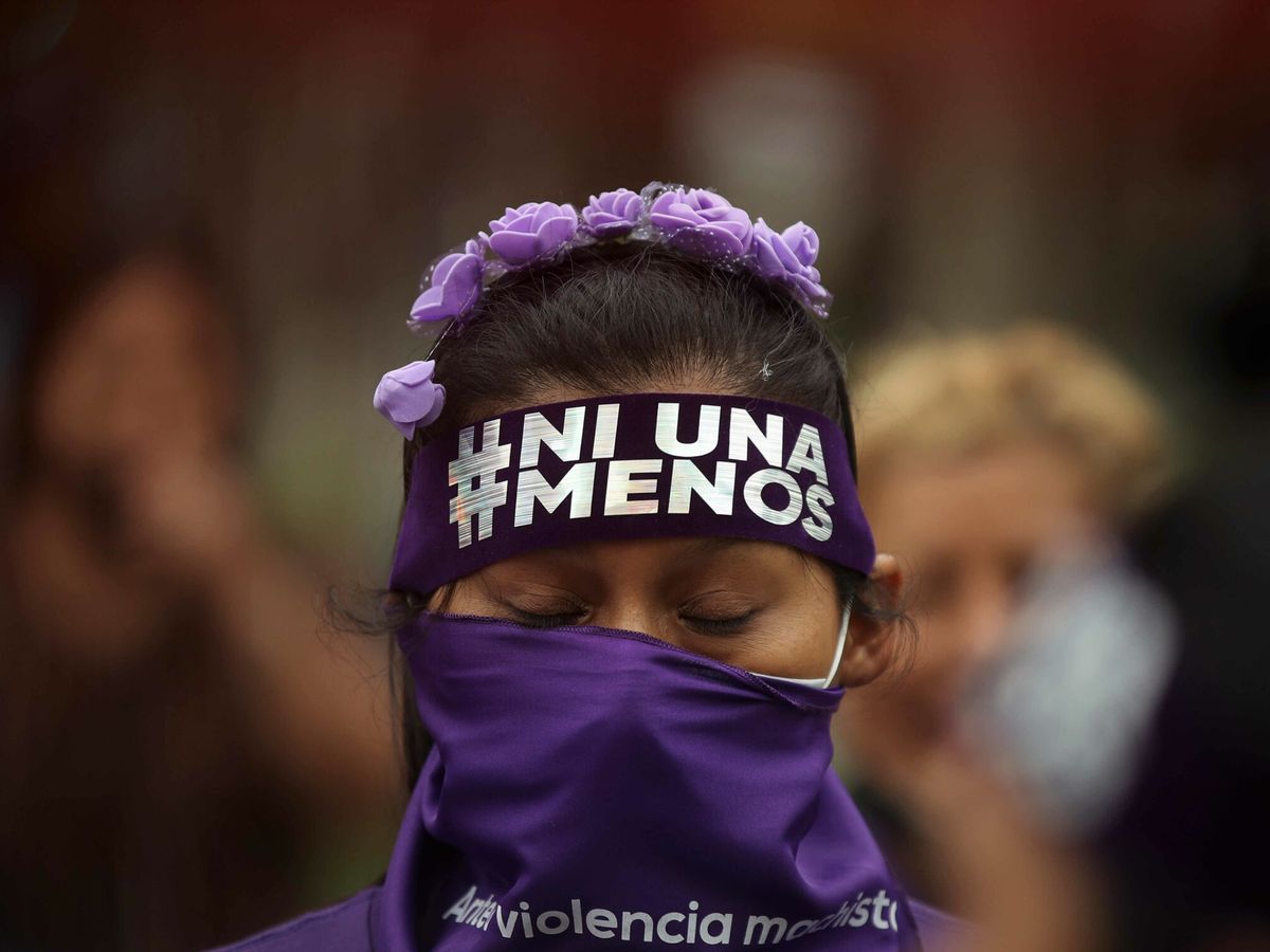 Foto: Marcha contra la violencia machista en Lima. (EFE/Paolo Aguilar)