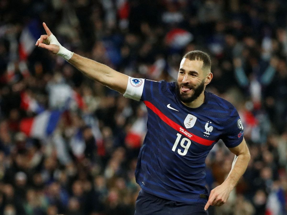 Photo: The player of the French team, Karim Benzema.  (Reuters/Gonzalo Fuentes)