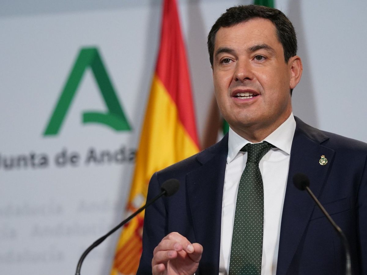 Foto: Juanma Moreno, presidente de la Junta. (Junta de Andalucía)