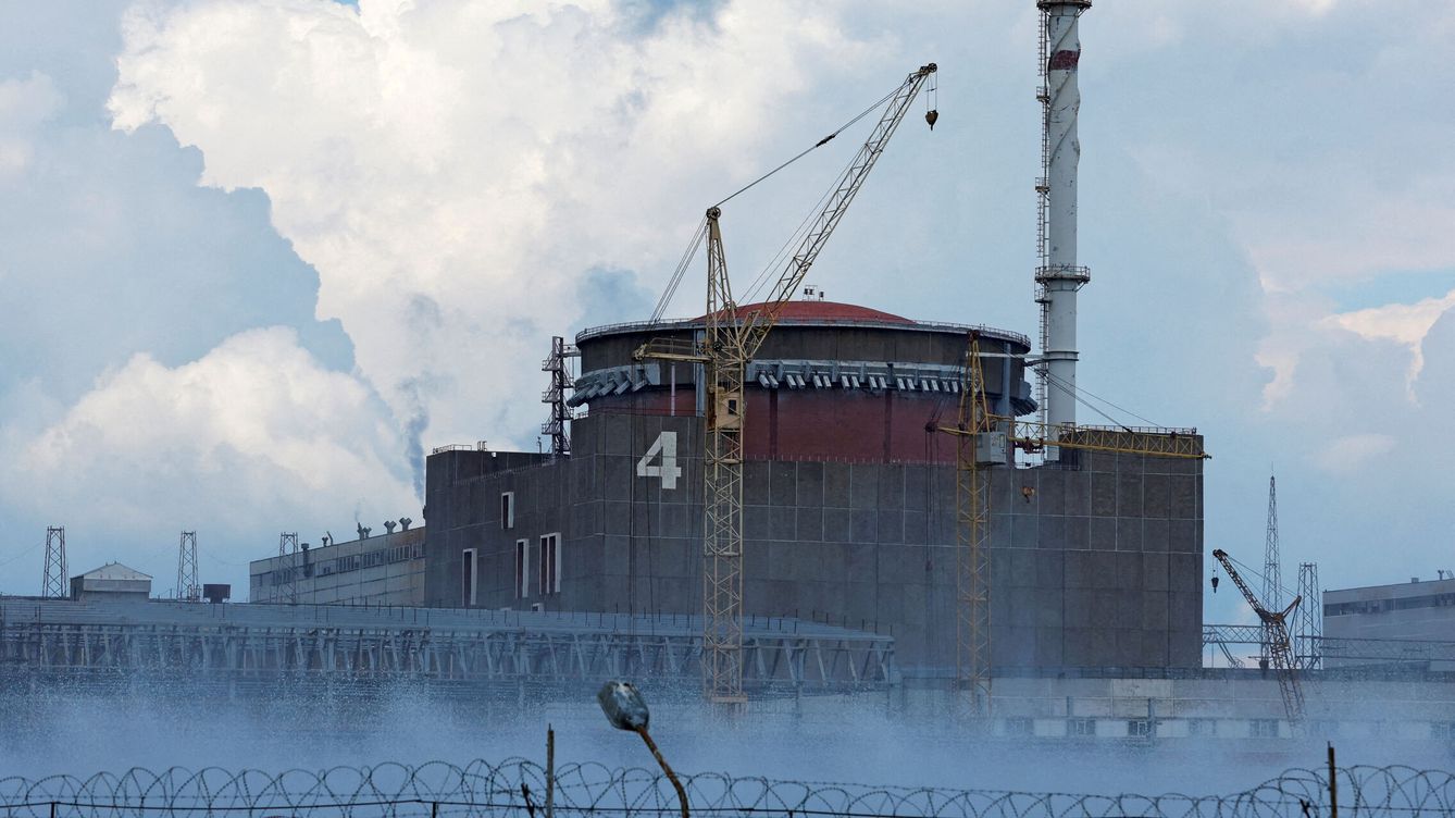 Foto: La central nuclear de Zaporiyia. (Reuters/Alexander Ermochenko)