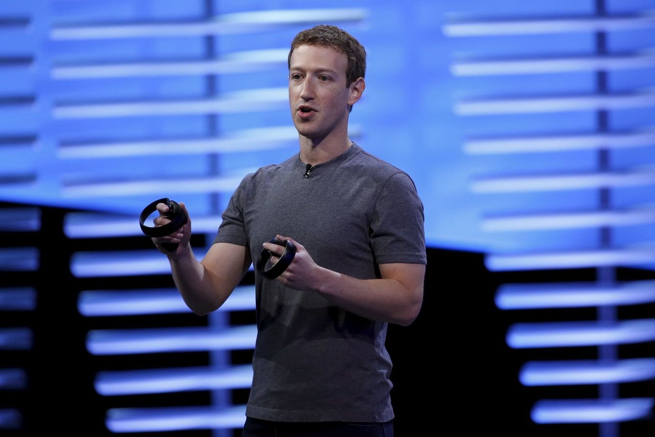 Mark Zuckerberg, durante la presentación del Oculus Rift. (Reuters)