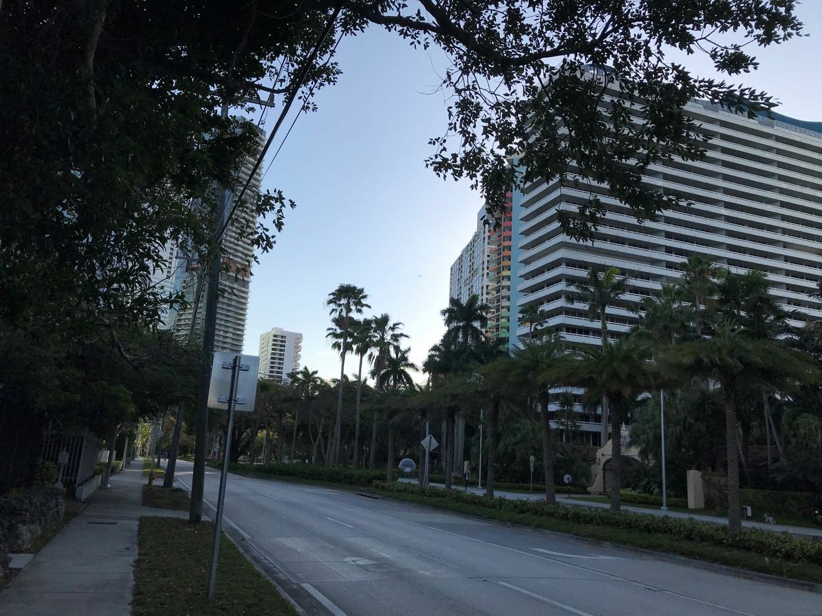 Foto: Edificios en el barrio de Bickell de Miami. (EFE)