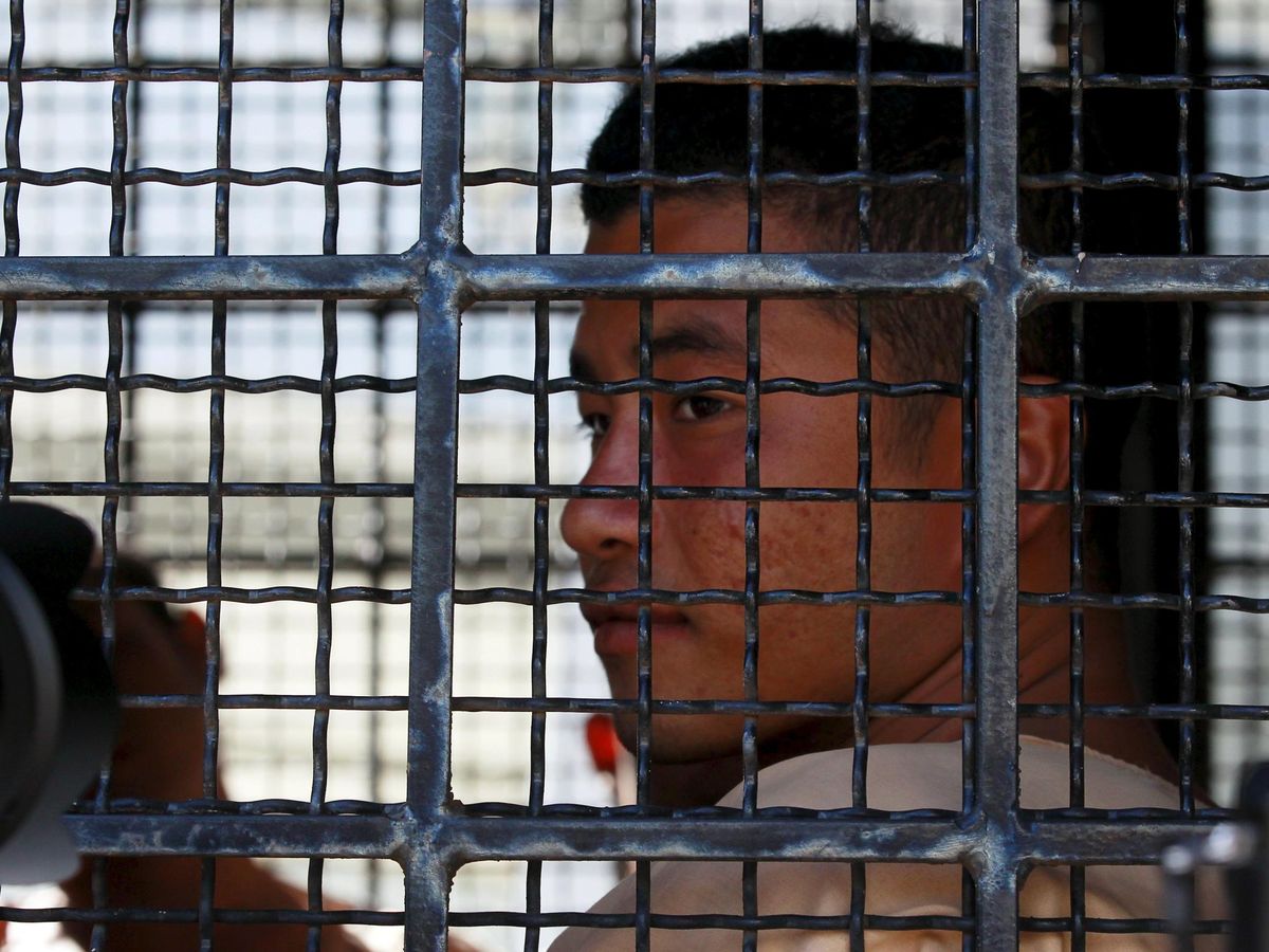 Foto: Un detenido en Tailandia. (Reuters)