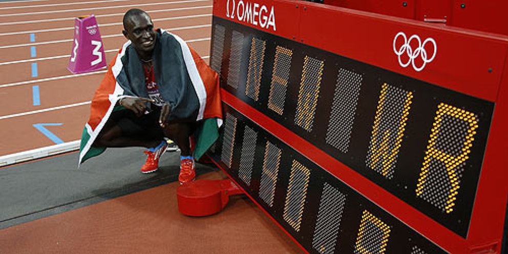 Foto: Rudisha, guerrero masái y campeón olímpico: "Voy a bajar de 100 segundos en el 800"