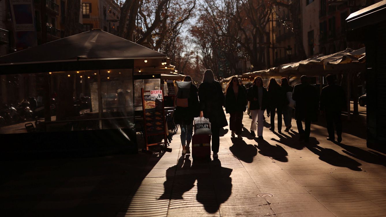 Foto: Las Ramblas de Barcelona, este pasado 1 de febrero. (Reuters/Nacho Doce)
