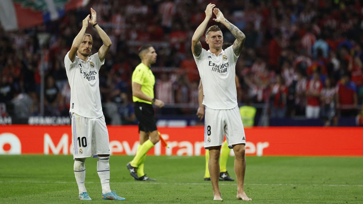 Modric y Kroos, historia viva del Real Madrid. (Reuters/Susana Vera)