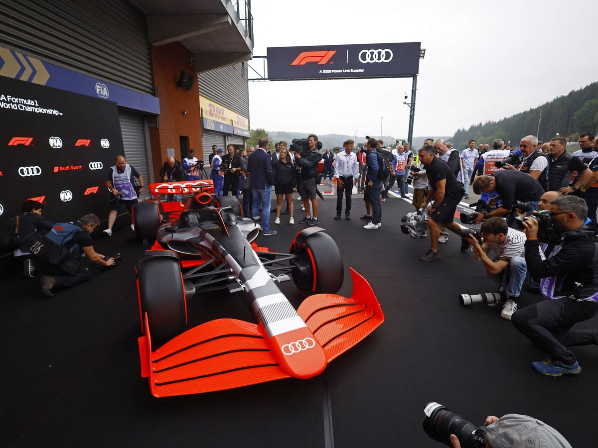 Foto: Audi entrará en la Fórmula 1 en 2026. (Reuters/Stephane Mahe)