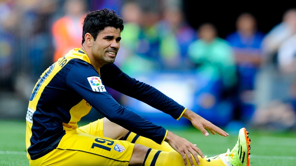 Diego Costa ya estaba roto hace diez días, antes de forzar contra el Barcelona