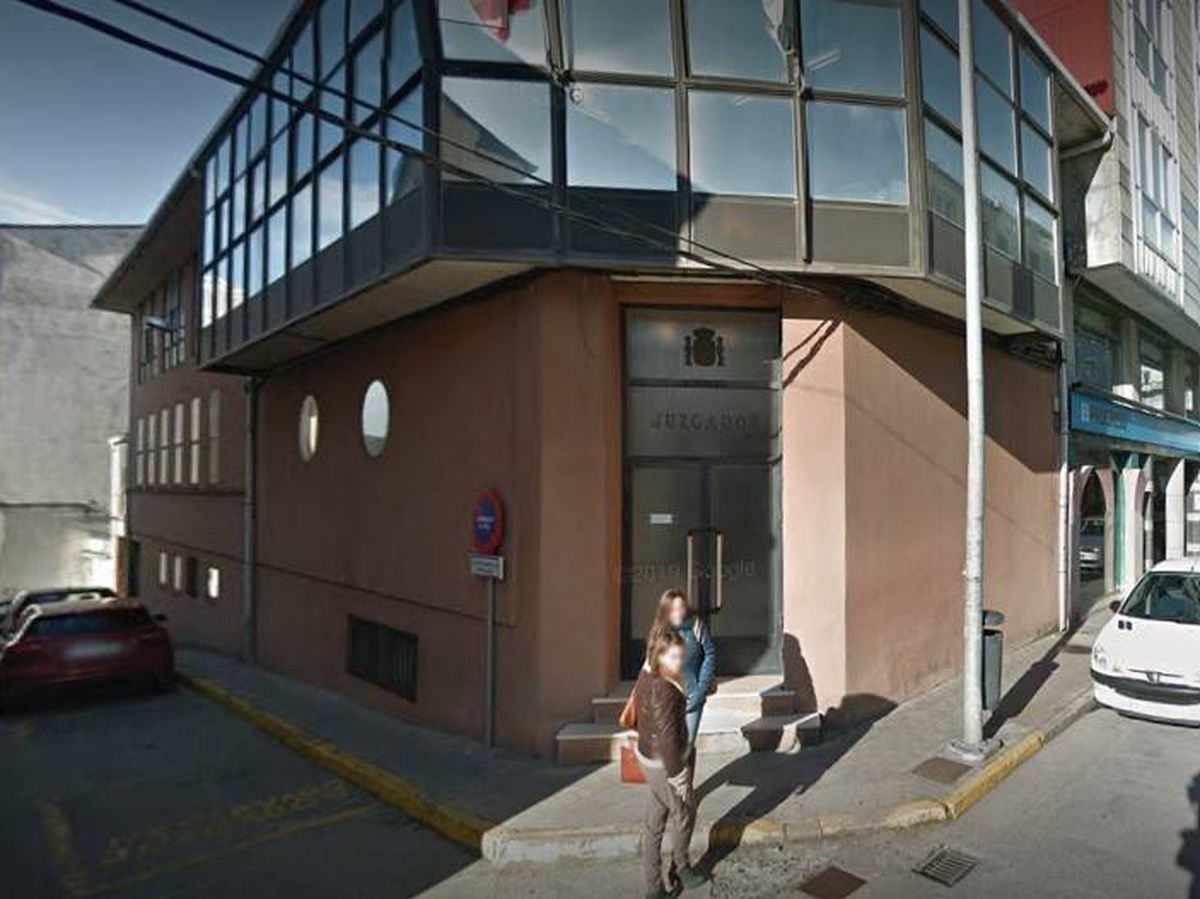 Foto: Juzgado de Primera Instancia e Instrucción de Vilalba (Lugo). Foto: Google Maps