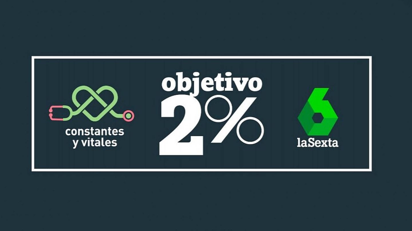 Imagen de la campaña 'Objetivo 2%'. (Atresmedia)
