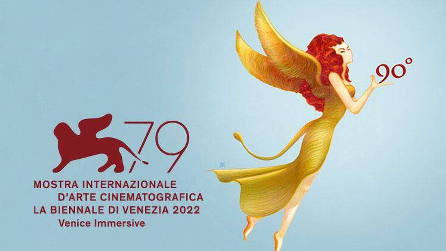 Logo de la 79º Edición del Festival de Venecia. (Cortesía)