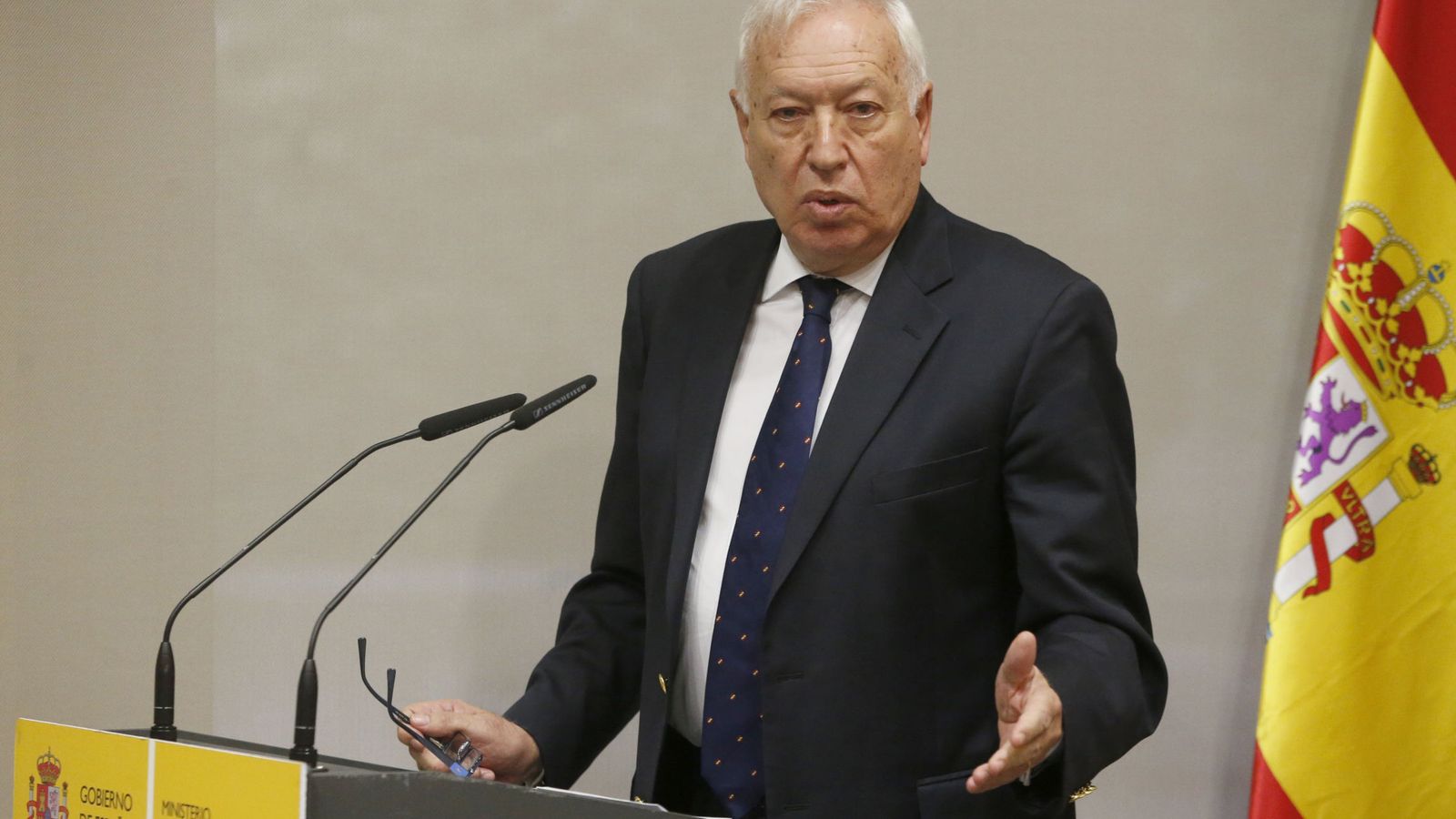 Foto: El ministro de Asuntos Exteriores, José Manuel García-Margallo. (Efe) 